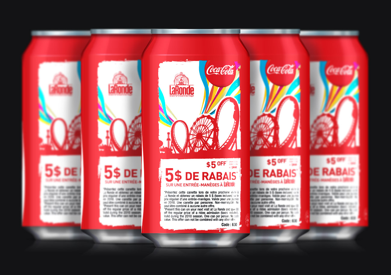 Canette Coke/ La Ronde