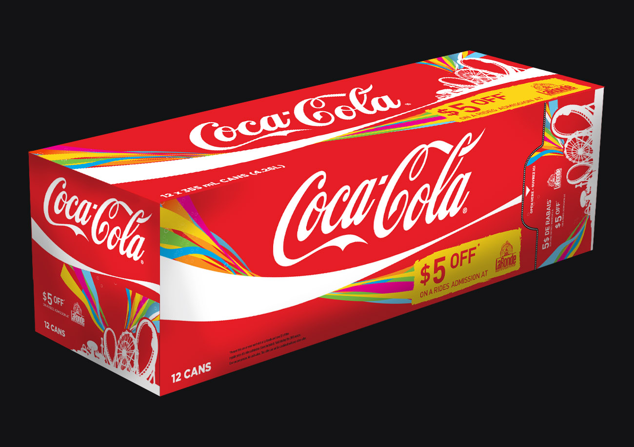 Canette Coke/ La Ronde
