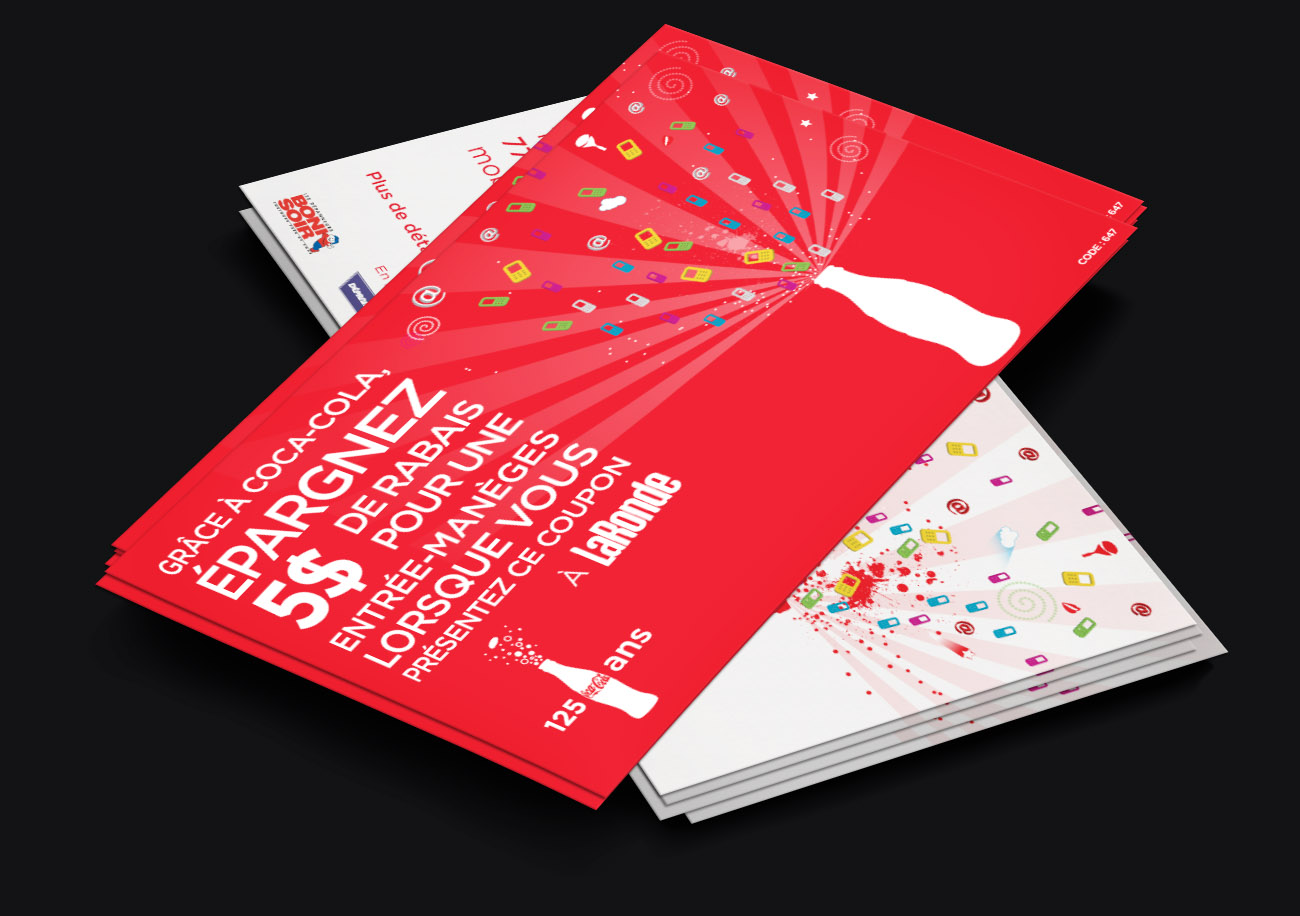 Coupon Coke/ La Ronde