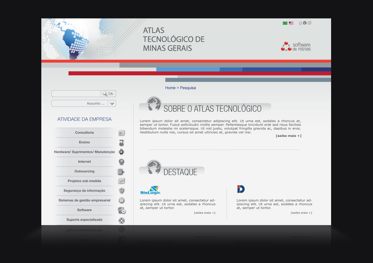 Atlas Tecnol�gico de Minas Gerais