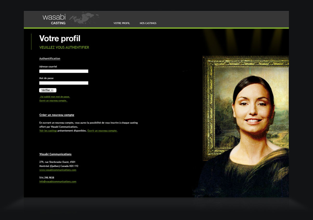 Casting Wasabi Communications