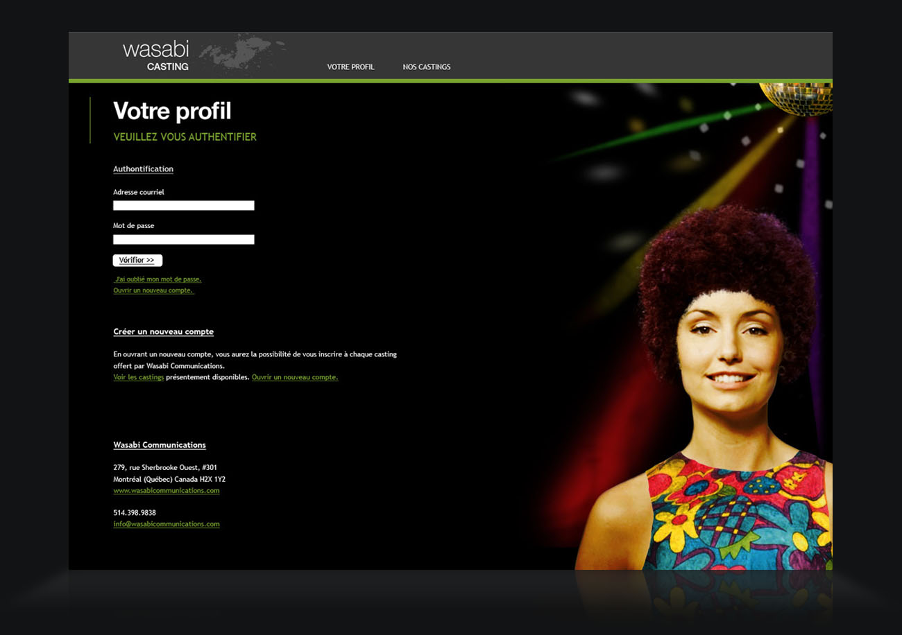 Casting Wasabi Communications