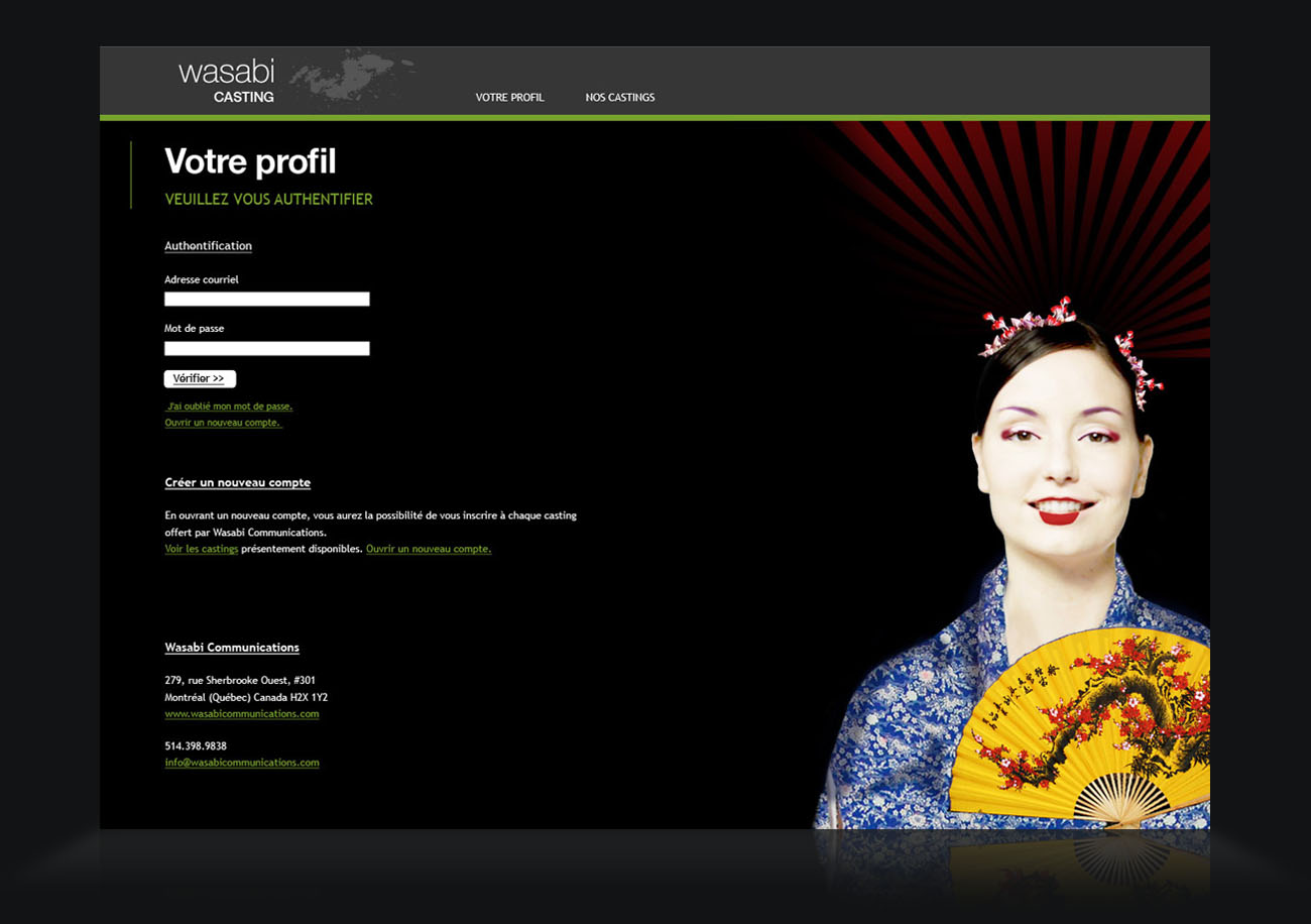 Casting Wasabi Communications